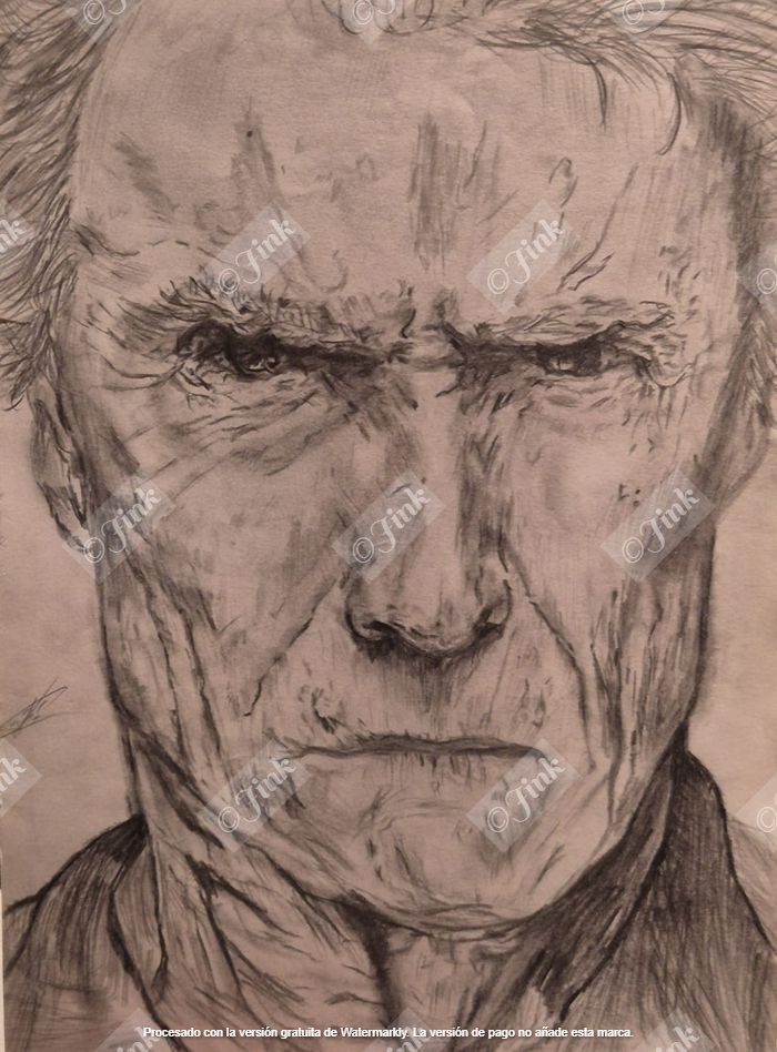 Retrato realista en grafito: mirada intensa y volumen (encargo).